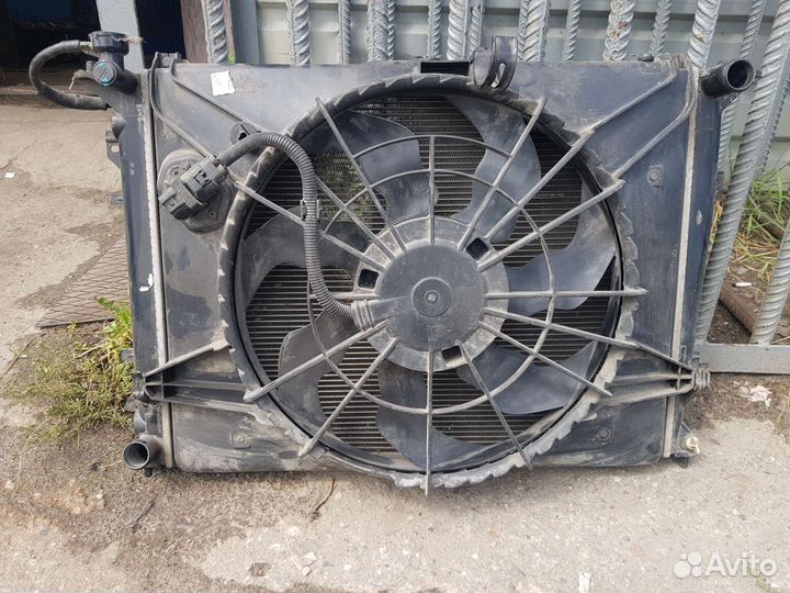 Радиатор с дефлектором