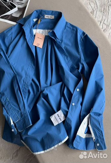 Рубашка miu miu