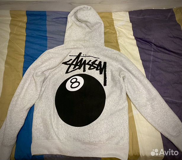 Зип худи stussy