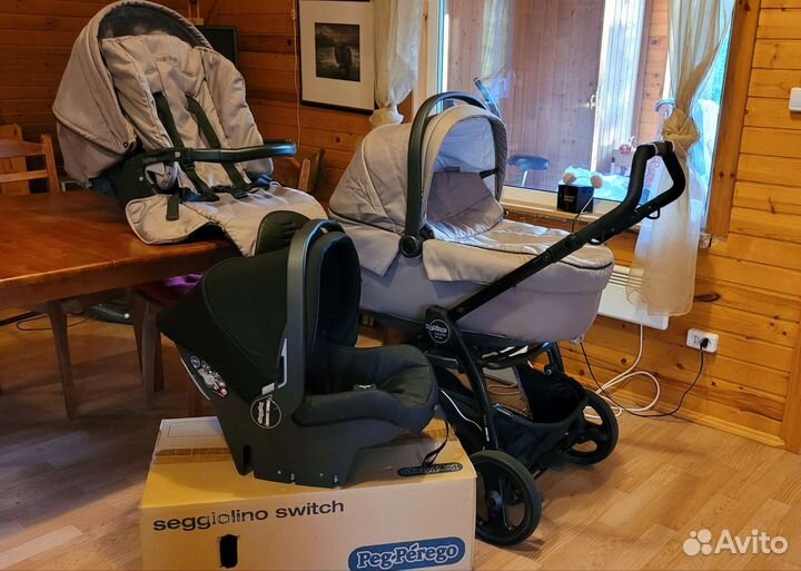Коляска Peg perego book plus 3 в 1