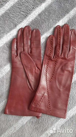 Перчатки натуральная кожа