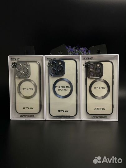 Прозрачный чехол iPhone с защитой камер