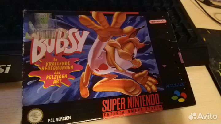 Bubsy для snes