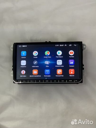 Магнитола Android Volkswagen Skoda