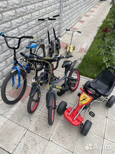 Велосипеды и самокаты детские