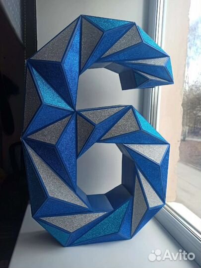 Интерьерные цифры для праздника