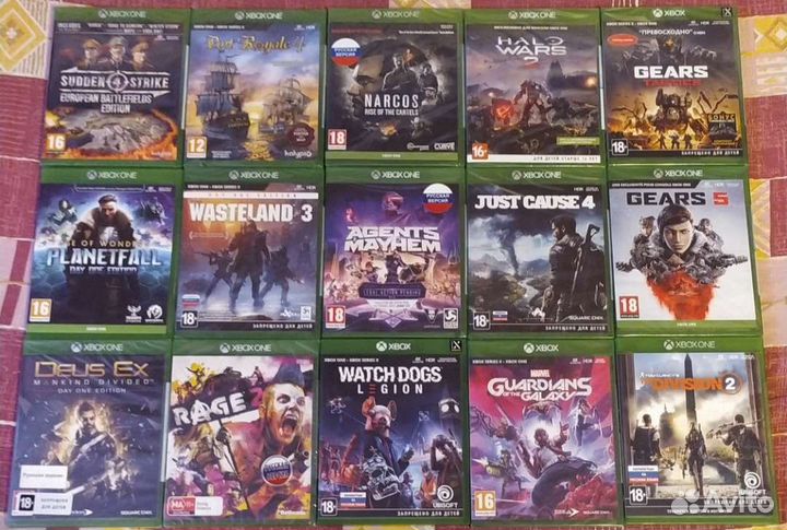 Игры для xbox ONE, xbox 360