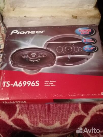Калонки pioneer для машины