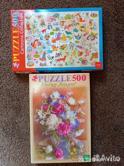 Пазл Trefl, Hatber, Castorland, Astrel 500-600