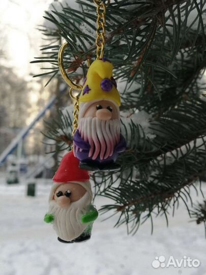 Брелок с гномиком