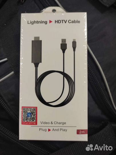 Адаптер-конвектор hdmi-iPhone, type-C. для тв