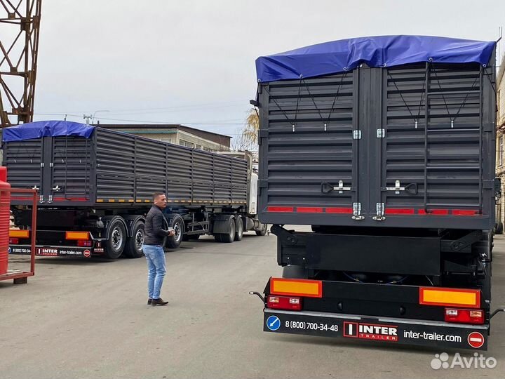Полуприцеп самосвальный ИнтерПрицеп 853343, 2023