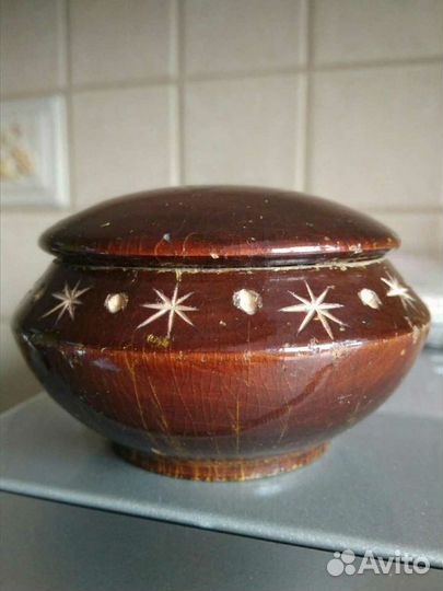 Деревянная шкатулка винтаж