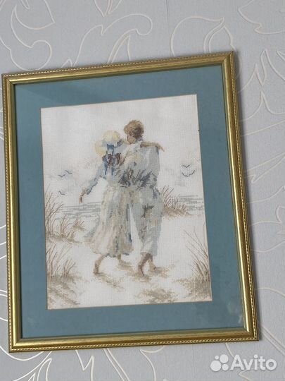 Вышивка крестиком готовая работа