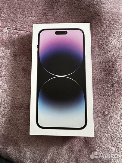 Коробка от iPhone 14 pro max