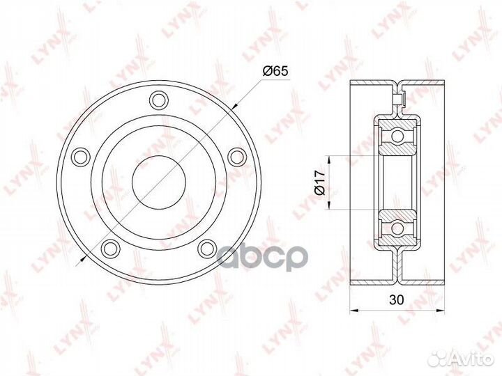 Ролик натяжного механизма / приводной PB5275