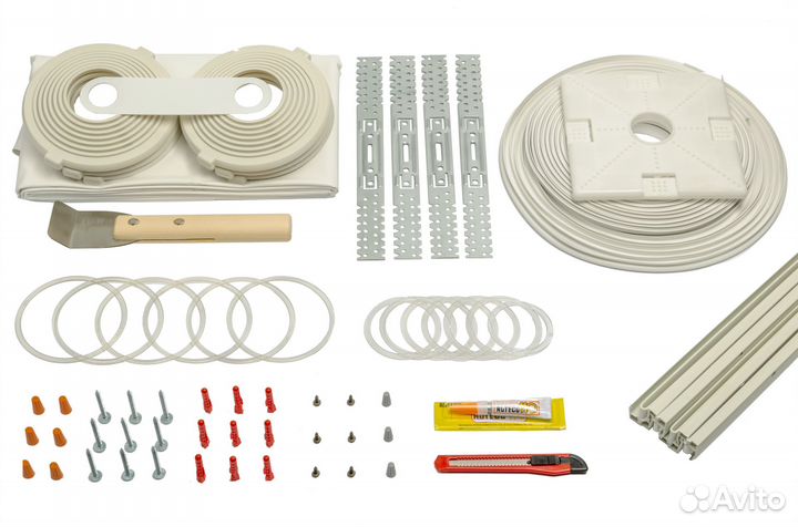 Закладные для люстр в натяжных потолках