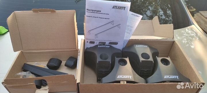 Багажник на крышу nissan sunny almera blueburd