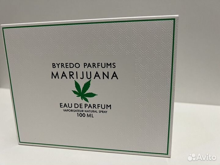 Унисекс Byredo Marijuana 100ml Парфюм