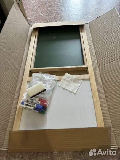 Мольберт детский двухсторонний новый