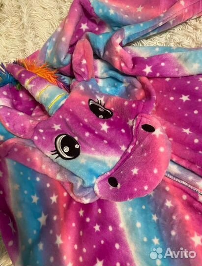 Пижама кигуруми единорог