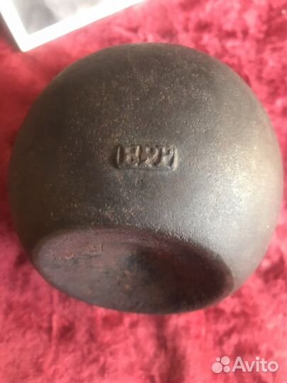 Гиря 10 ф царскаЯ