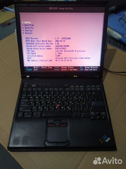 Лот ноутбуков IBM T43 3шт