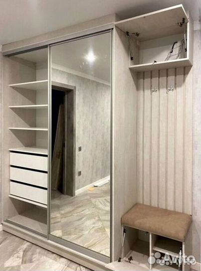 Шкаф в прихожую любые фасады