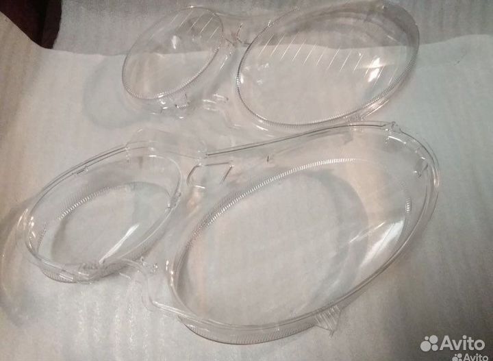 Стекла фар mercedes w211 цена за два стекла