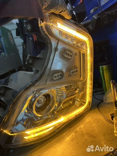 Фара левая шахман 6000