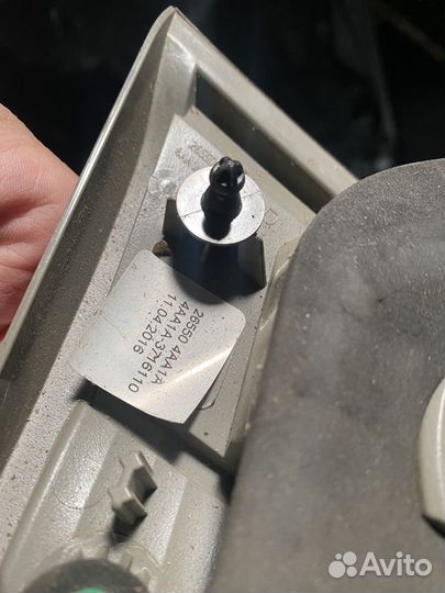 Фонарь в крышку правый ниссан альмера г 15