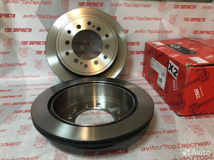 Диск тормозной toyota land cruiser 150 05- задний