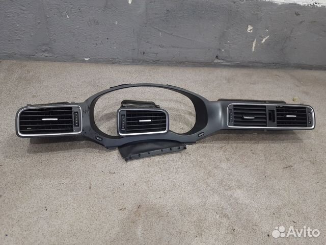 Хром диффузоры в торпеду для Volkswagen jetta 6