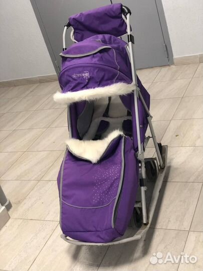 Коляска санки