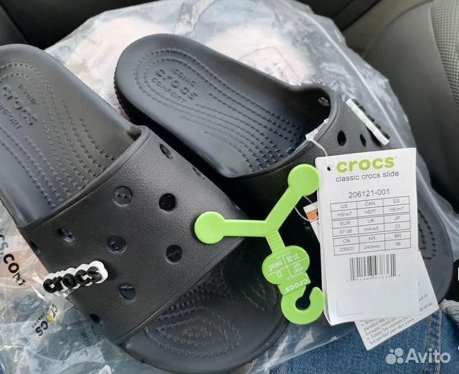 Crocs шлепки летние мужские/женские новые оригинал