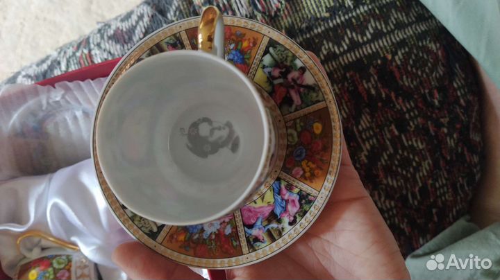 Кофейный сервиз yamasen gold collection