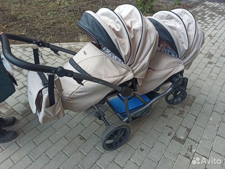 Коляска для двойни или погодок Bebetto42