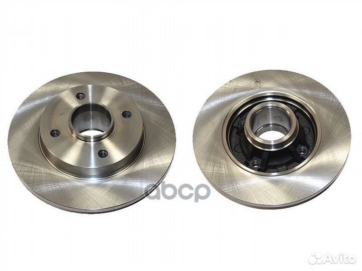 Диск тормозной (Зад) Citroen C4 04- / Peugeot 3