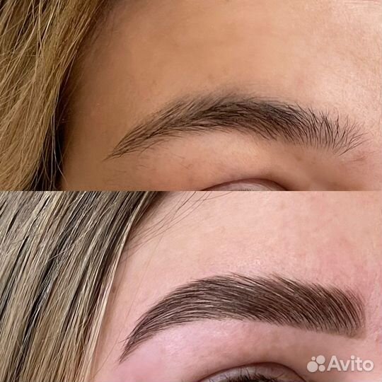 Оформление и окрашивание бровей