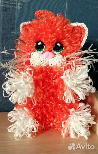 Игрушки Мочалки ручной вязки