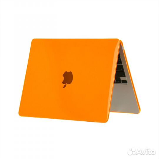 Чехол для MacBook Pro 16 2019 (глянец оранжевый)
