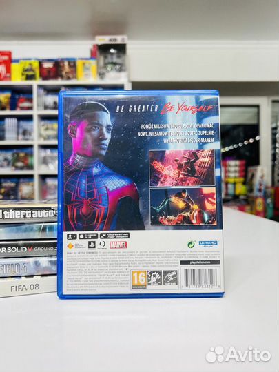 PS5 Marvel Spider Man Miles Morales Человек Паук