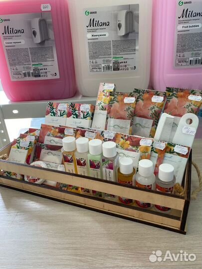 Одноразовая косметика для отелей,гель,шампунь,мыло