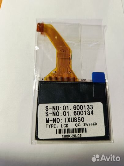 Экран фотоаппарата Canon ixus 50