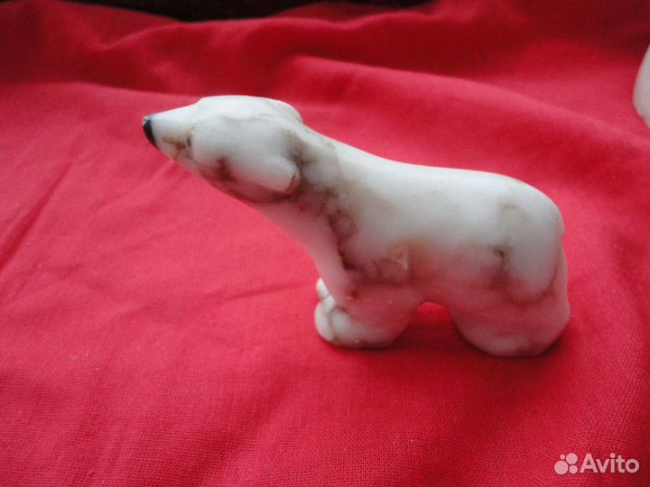 Статуэтка мрамор. Запонки.СССР