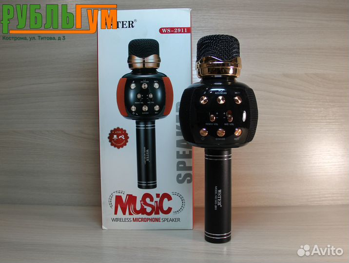 Микрофон-караоке wster WS-2911