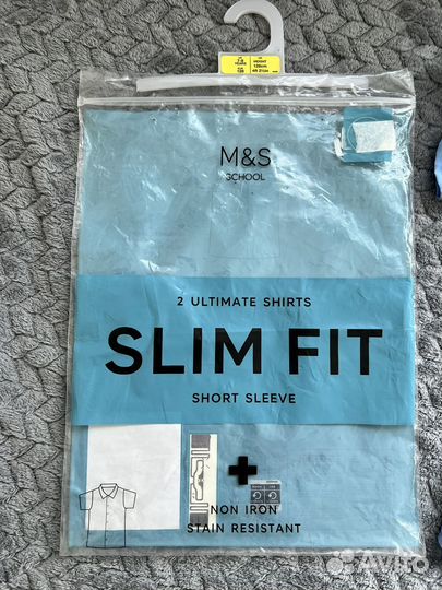 Рубашка на мальчика M&S 128 см