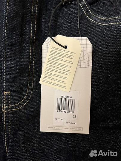 Новые джинсы levis 510 оригинал 32-34