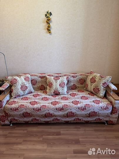 Диван прямой раскладной бу