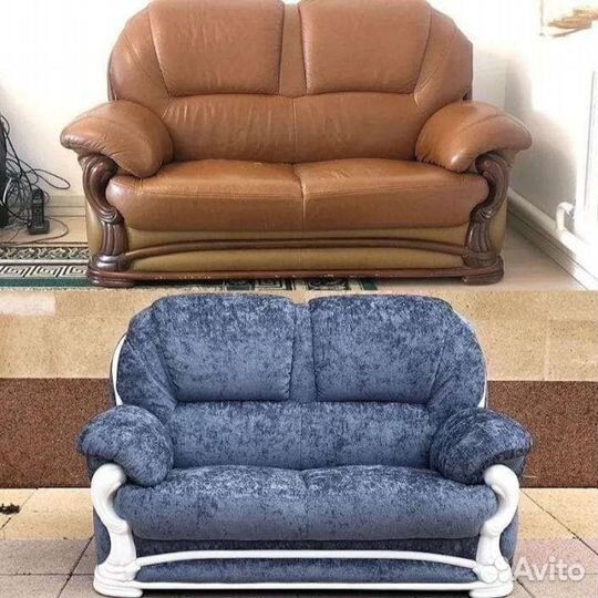 Перетяжка мягкой мебели быстро и качественно 24/7